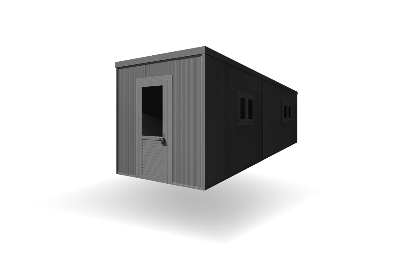 Isoblox berging connect medium EDL 2x 300 cm x 300 cm achter elkaar